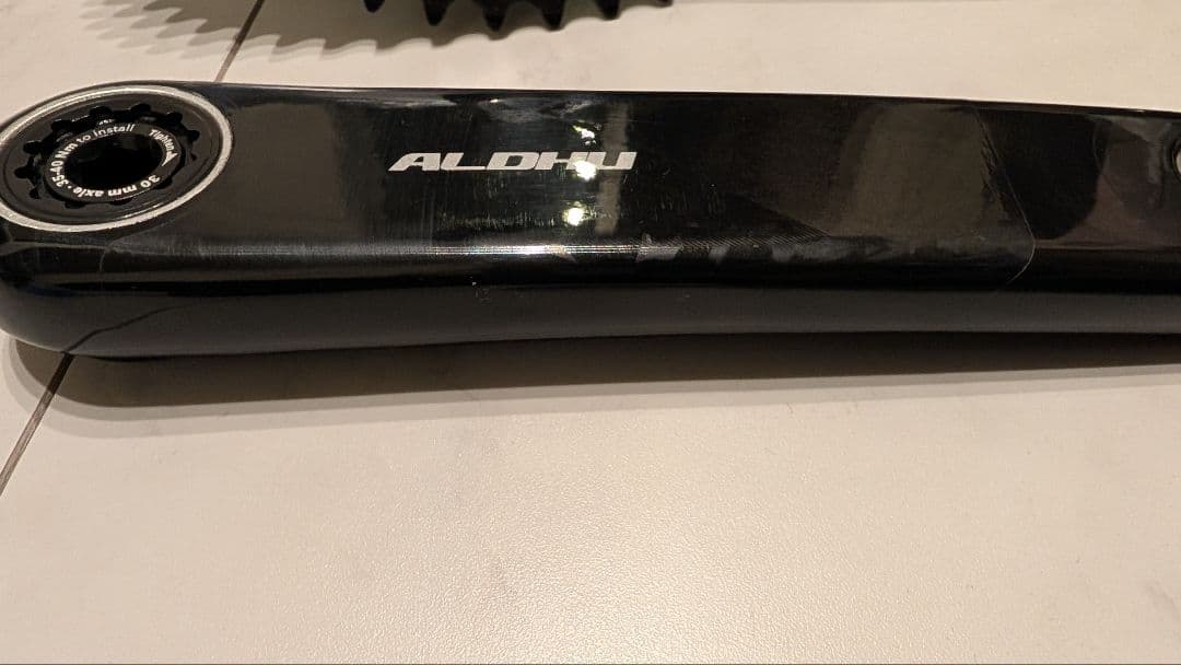 ROTOR ALDHU CARBON TRACK クランク ローター ピスト