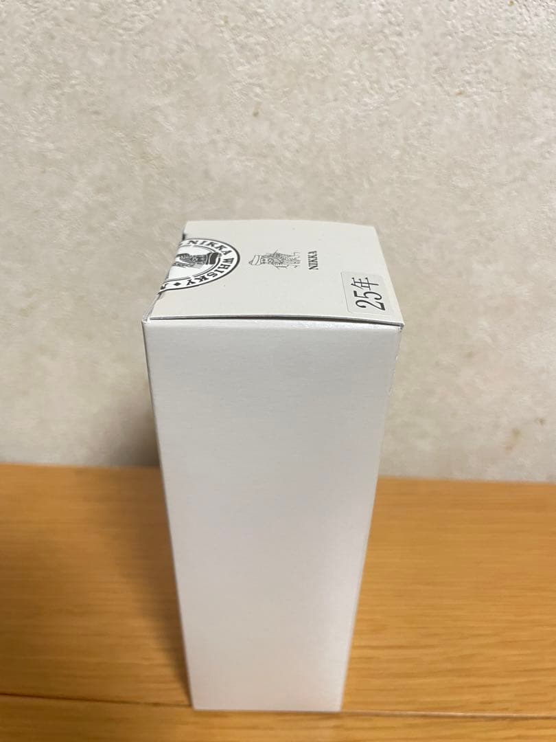 【未開封】 ニッカウヰスキー 余市25年 原酒 180ml シングルカスク