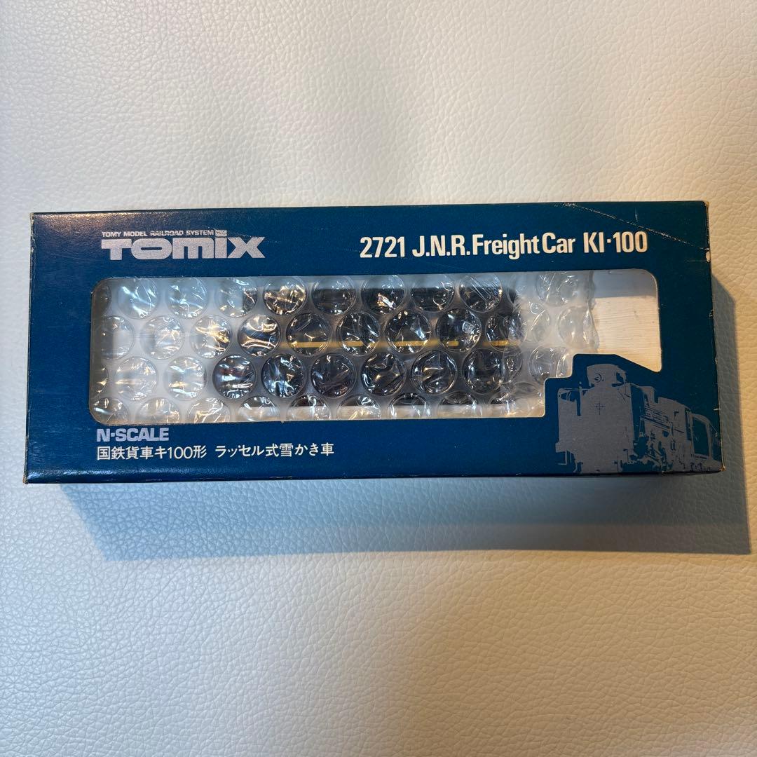 【中古】TOMIX 2721 国鉄貨車キ100形　ラッセル式雪かき車