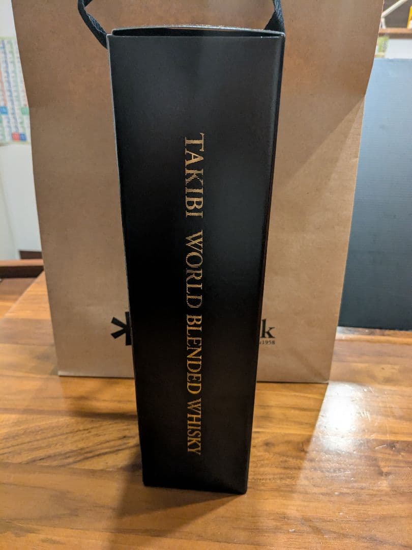 【即完売品】スノーピークTAKIBI WORLD BLENDED WHISKY