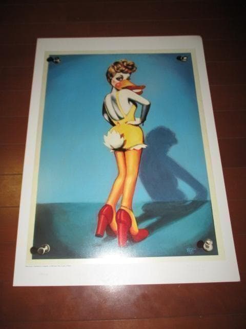 neon park betty duck (特価!!RARE直筆サインポスター)