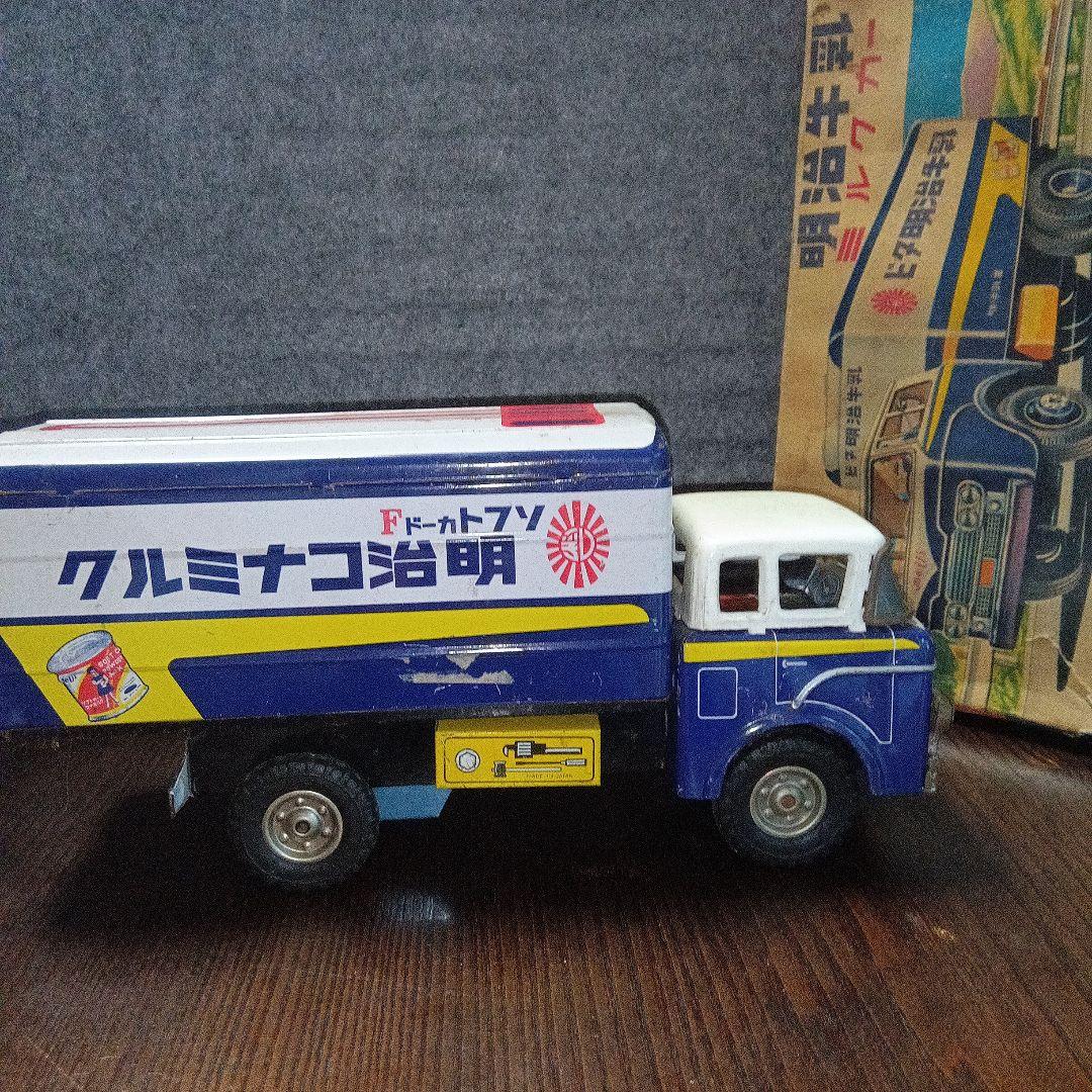 当時物ブリキの玩具 ビタ明治牛乳ミルクトラック