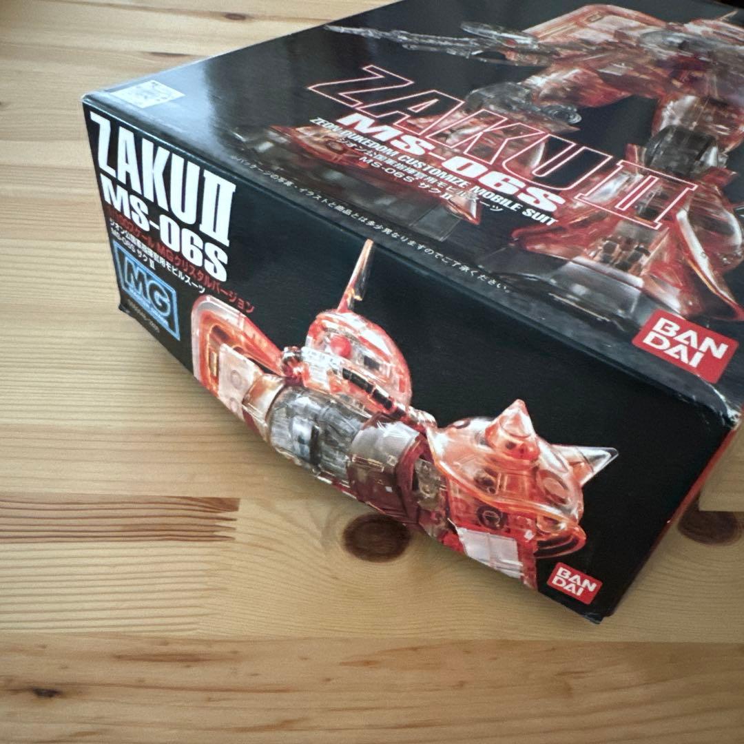 【希少品・新品・未開封品】1/100スケールMGクリスタルバージョン3点セット