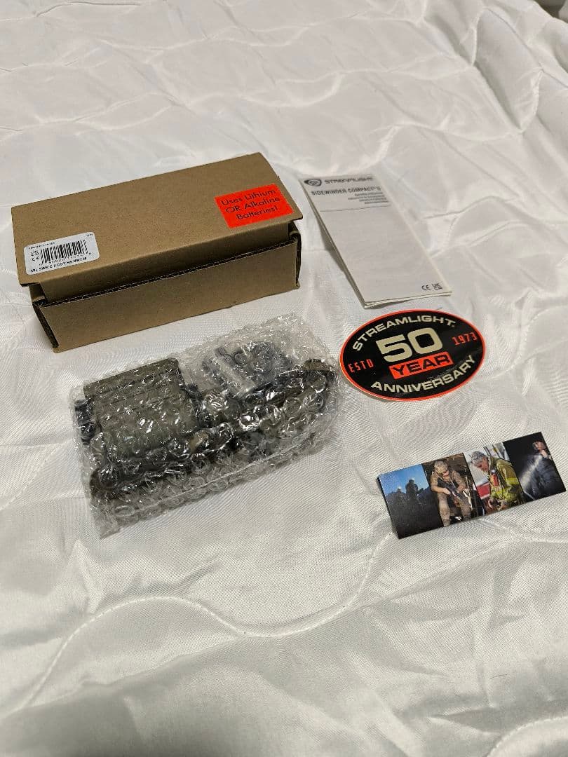 【未使用】STREAMLIGHT サイドワインダー コンパクト2 マウント付