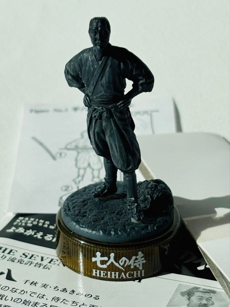 よみがえる巨匠の現場　七人の侍編　黒澤明　海洋堂　モノクロ8種セット