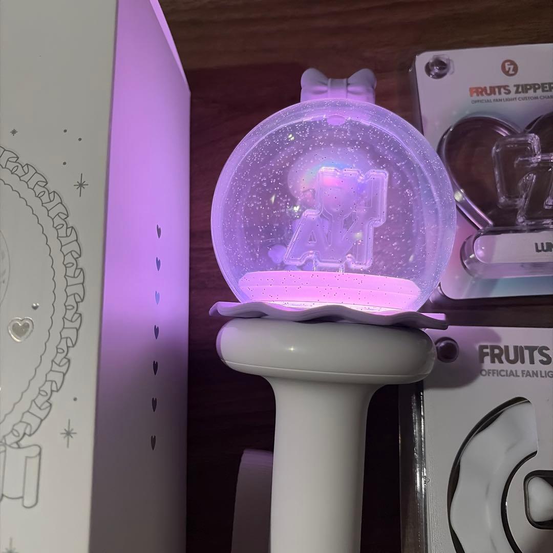 FRUITS ZIPPER ペンライト　仲川瑠夏　カスタム