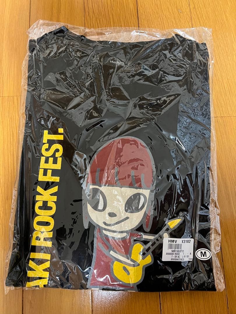 奈良美智のTシャツ(BLACK)2021