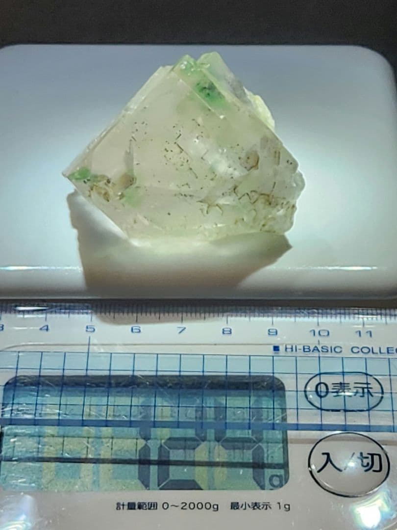 美品✨ほんのりピンク ペーニャブランカ産 フローライト原石