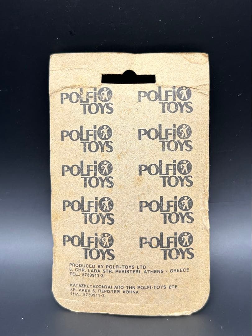 激レア！　ギリシャ製　POLFI TOYS MINIキャンバストップ　ブリスター