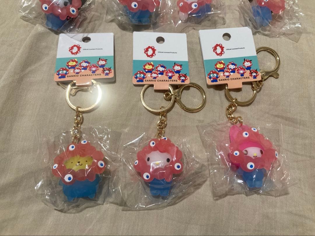 【新品未使用】サンリオ クリア ミャクミャク 7種　コンプリート 関西万博