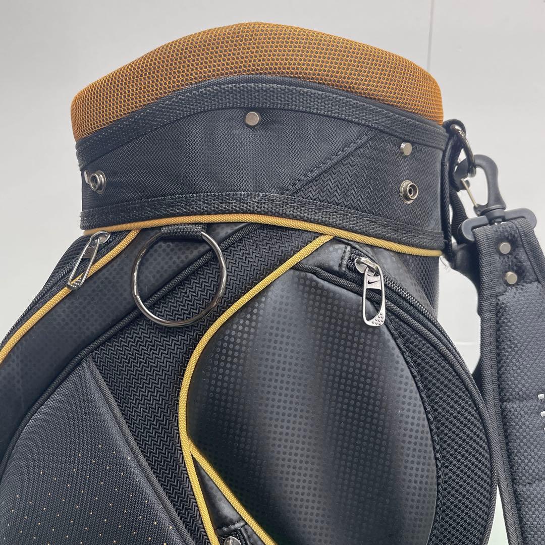NIKE GOLF キャディバッグ 9インチ ゴルフバッグ 黒