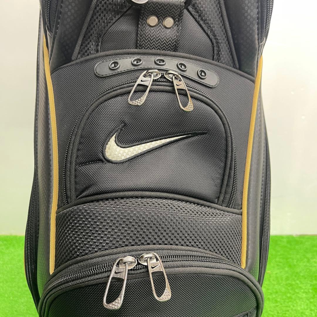 NIKE GOLF キャディバッグ 9インチ ゴルフバッグ 黒