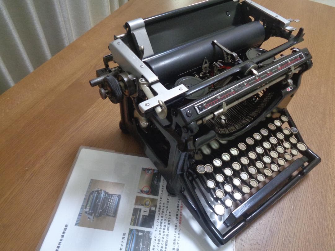 実働品　UNDERWOOD No.5 シカゴタイプライター　1930年製