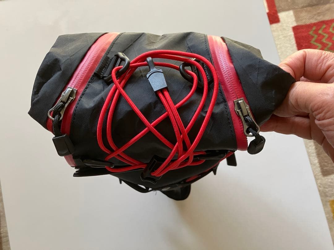 ハンドメイド工房 SUEWサドルバック “Rera Kamuy” 容量10.2L