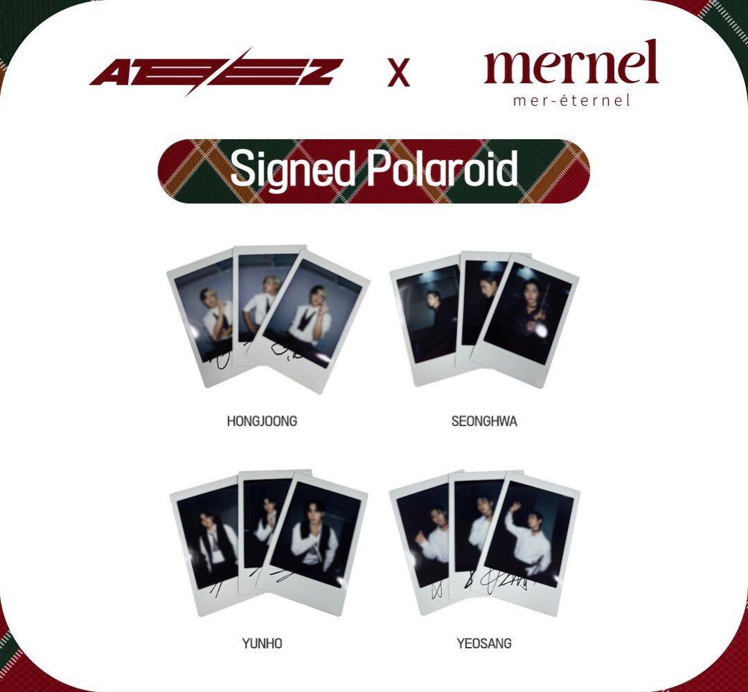 ソンファ　サイン入りポラ