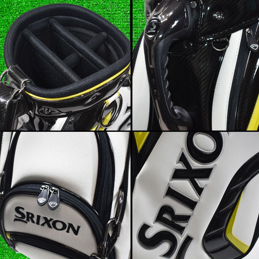 SRIXON/スリクソン ゴルフ 3点式ショルダー キャディバッグ 美品！