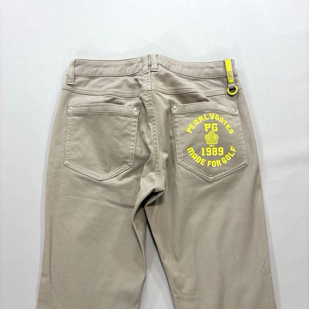 パーリーゲイツ　0/S ロングパンツ　グレージュ系　オールシーズン　レディース