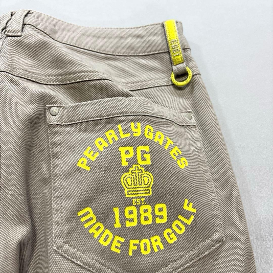 パーリーゲイツ　0/S ロングパンツ　グレージュ系　オールシーズン　レディース