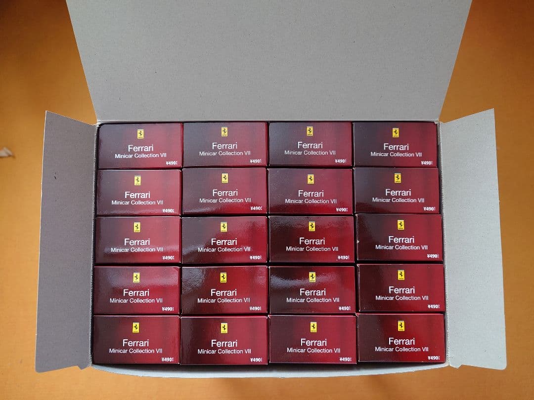 京商1/64フェラーリミニカーシリーズ7新品未組立10種20台