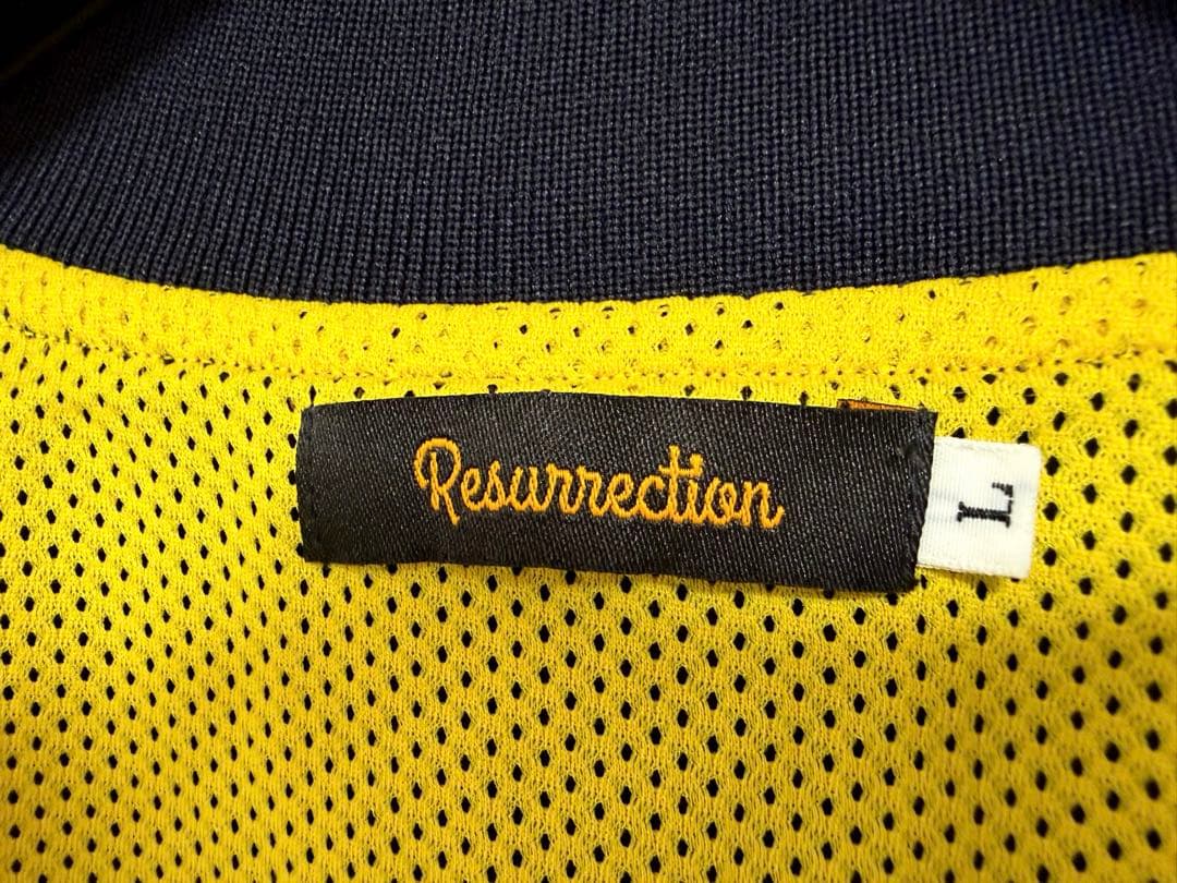 Resurrection GMエンボスライトブルゾン　メンズLサイズ