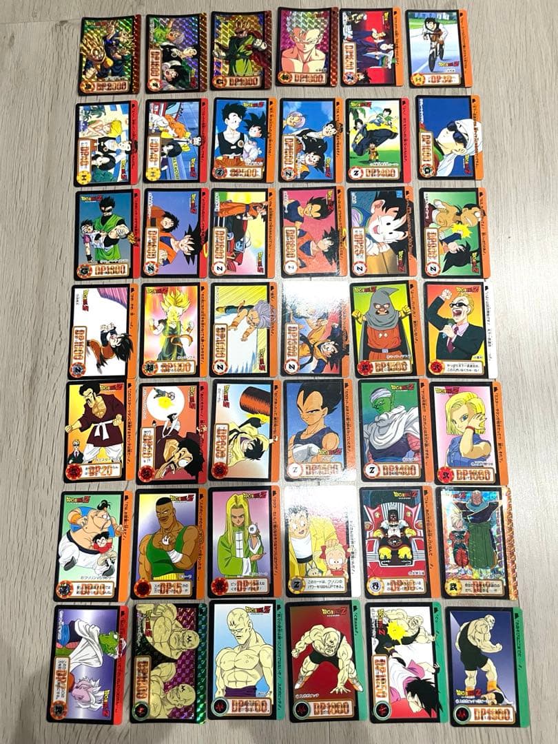 【コンプリート】ドラゴンボールZカードダス1990年代 レトロ コレクション