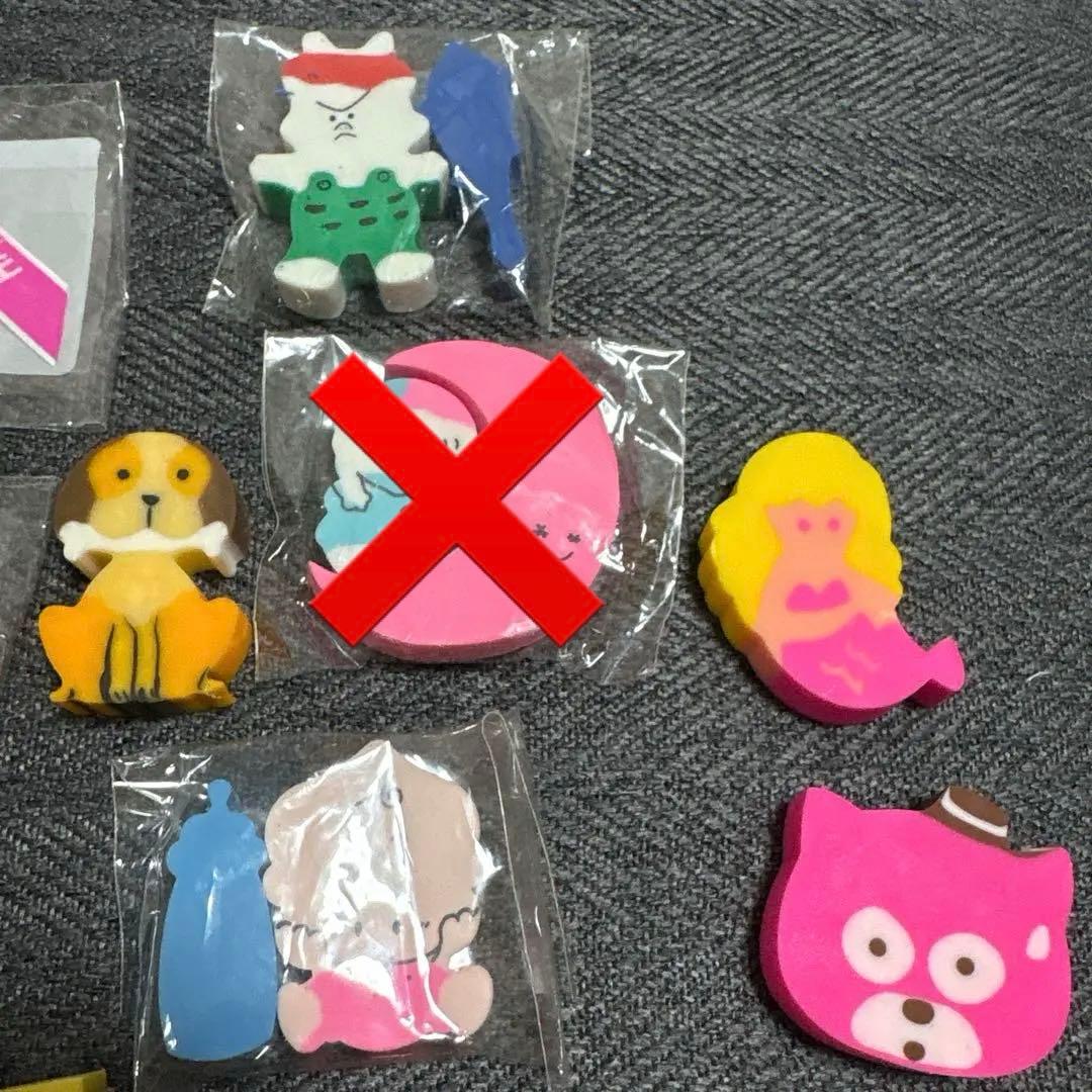 【再々値下げ！！！】　超激レア　昭和　平成　レトロ　希少　消しゴムセット　44個
