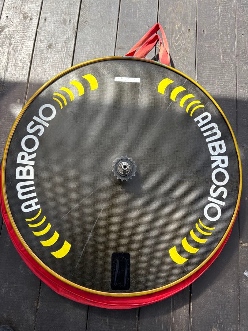 AMBROSIO チューブラー　ディスク 収納バッグ付き　中古