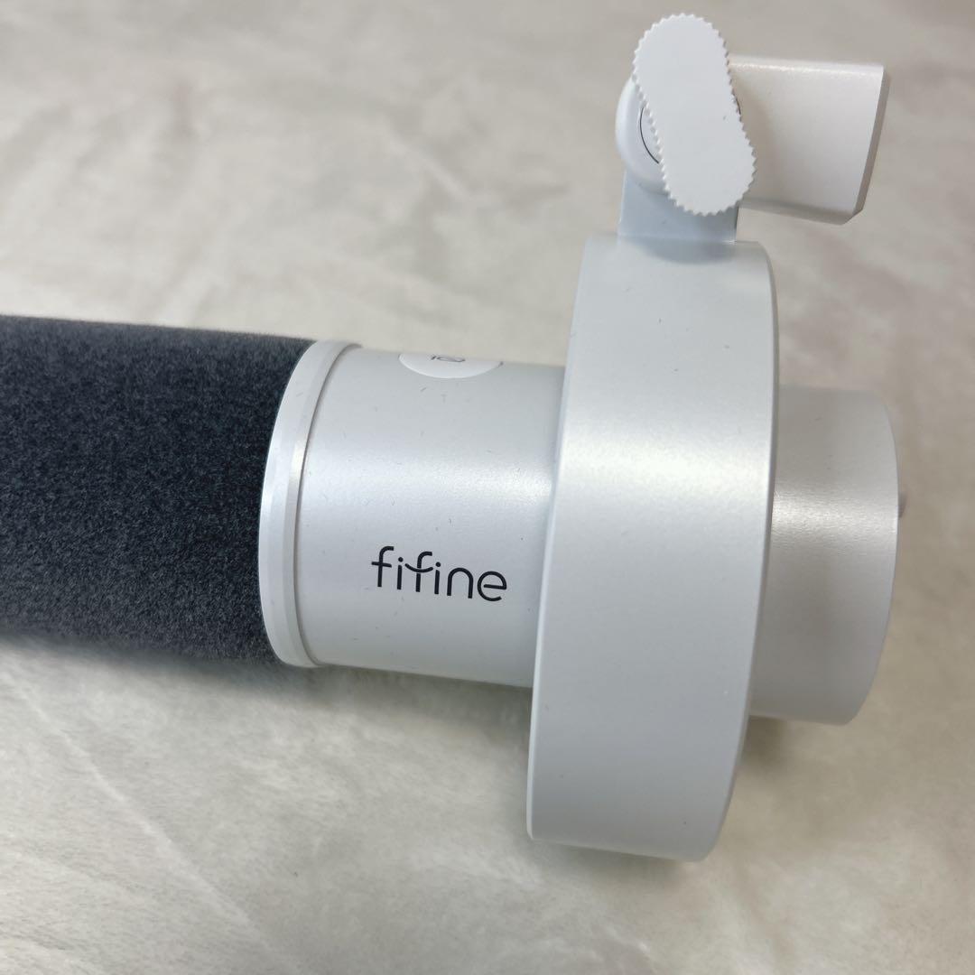 ✨未使用級✨ FIFINE K688CT ダイナミックマイク ホワイト
