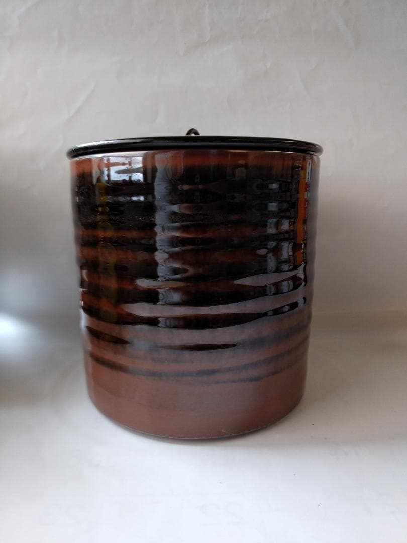 水指 泉窯 加藤藤山 古瀬戸一重口水指 共箱 茶道具 茶器 美品 です