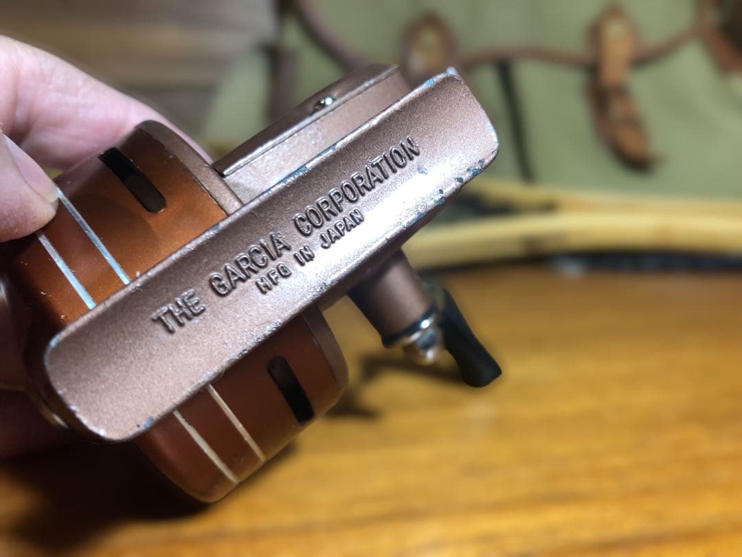 Garcia kingfisher GK-32 スピンキャストリール　オールド