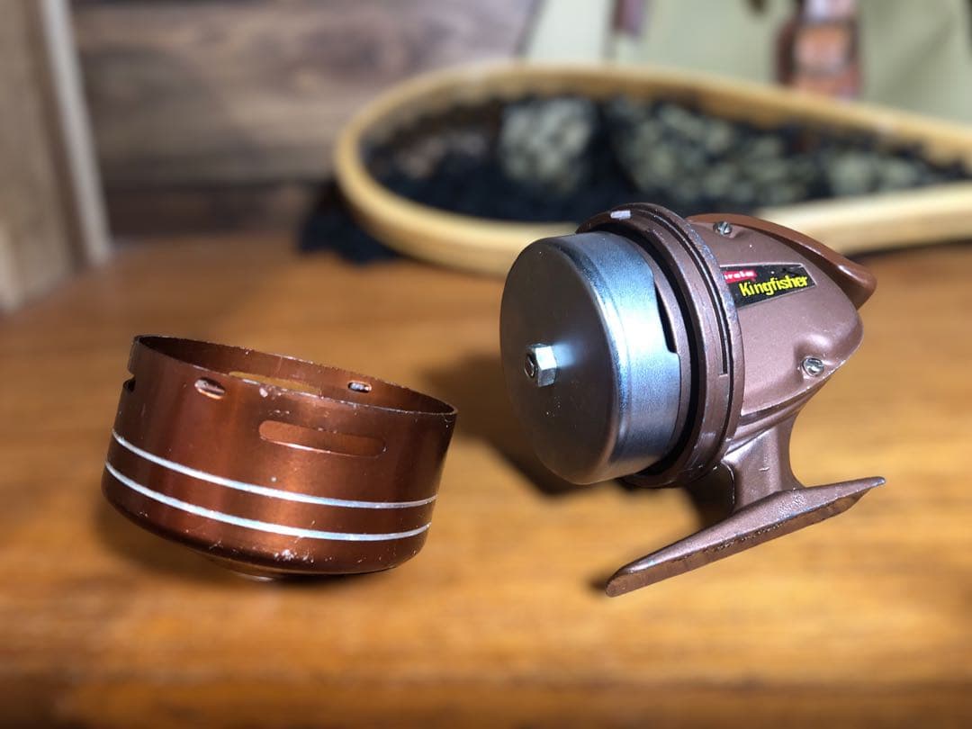 Garcia kingfisher GK-32 スピンキャストリール　オールド