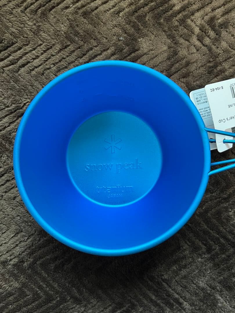 スノーピーク　限定チタンシェラカップ
