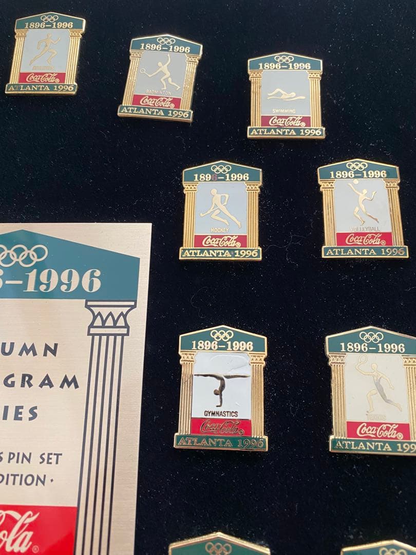 コカコーラ　アトランタ　オリンピック　五輪　ピンセット　1996 ピクトグラム