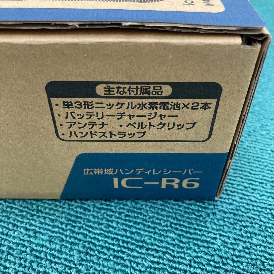 【新品未使用】ICOM IC-R6 航空無線　エアバンド受信に最適