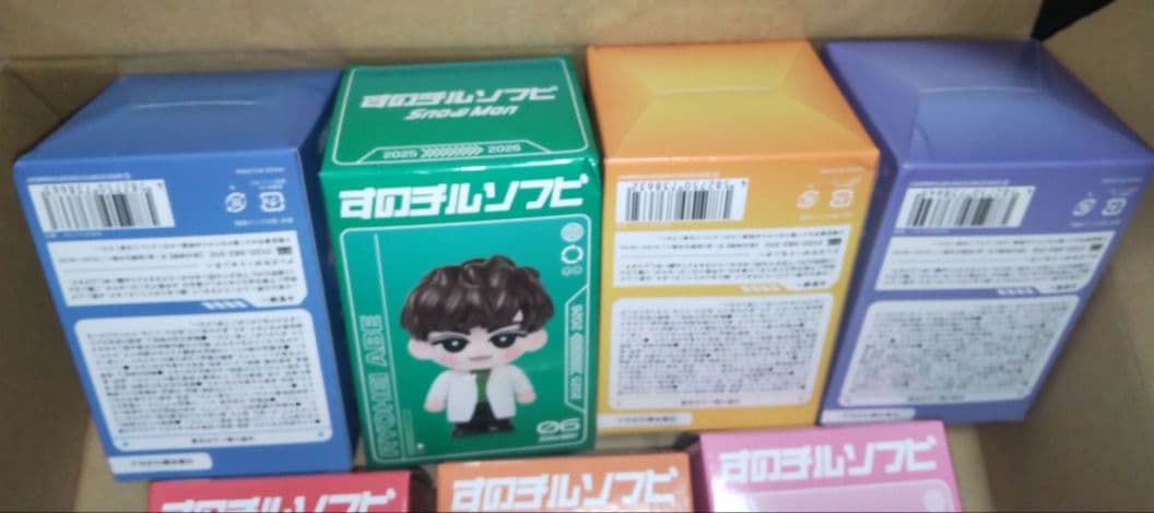  Man ON すのチル ソフビ ７個