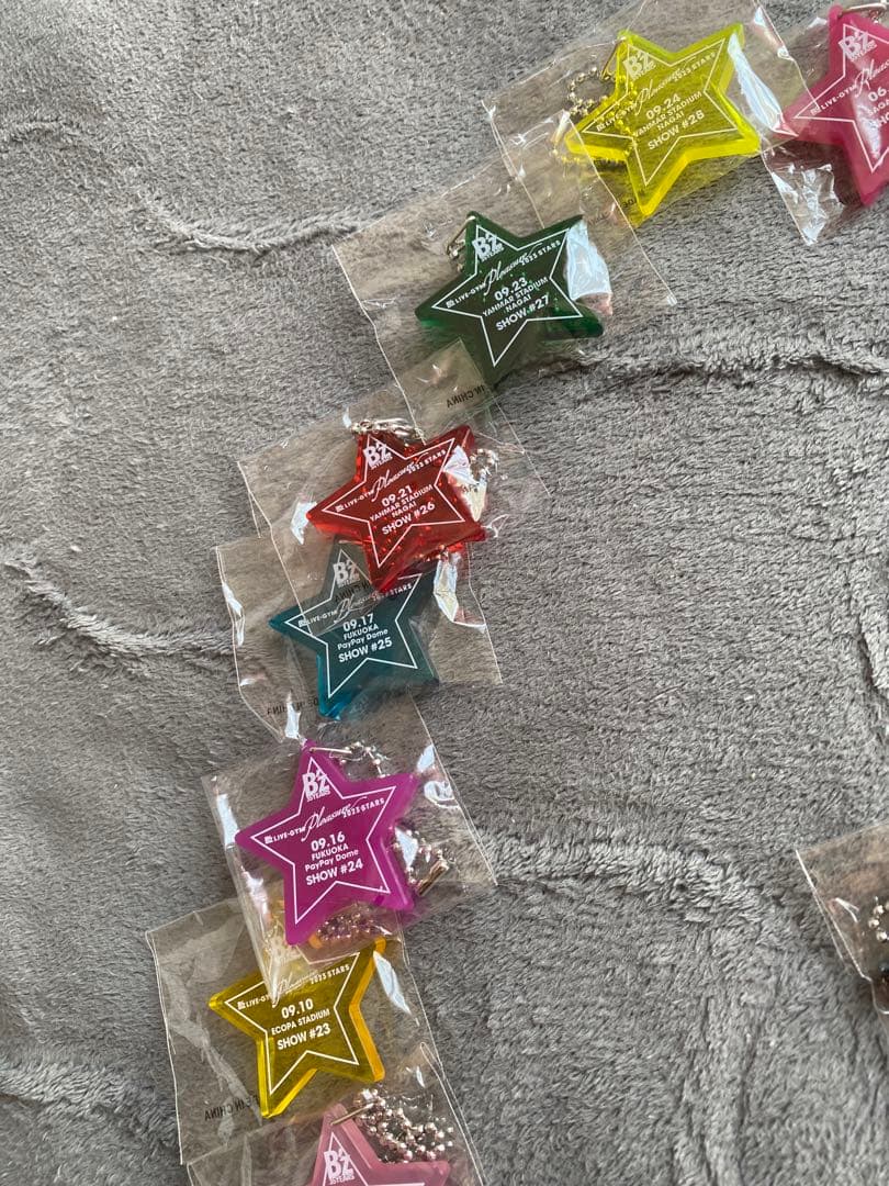 B'z pleasure2023 stars チャームコンプリートセット