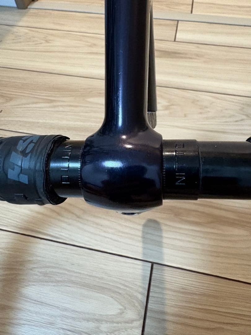 nittoブルホーンバー38cmステム付き