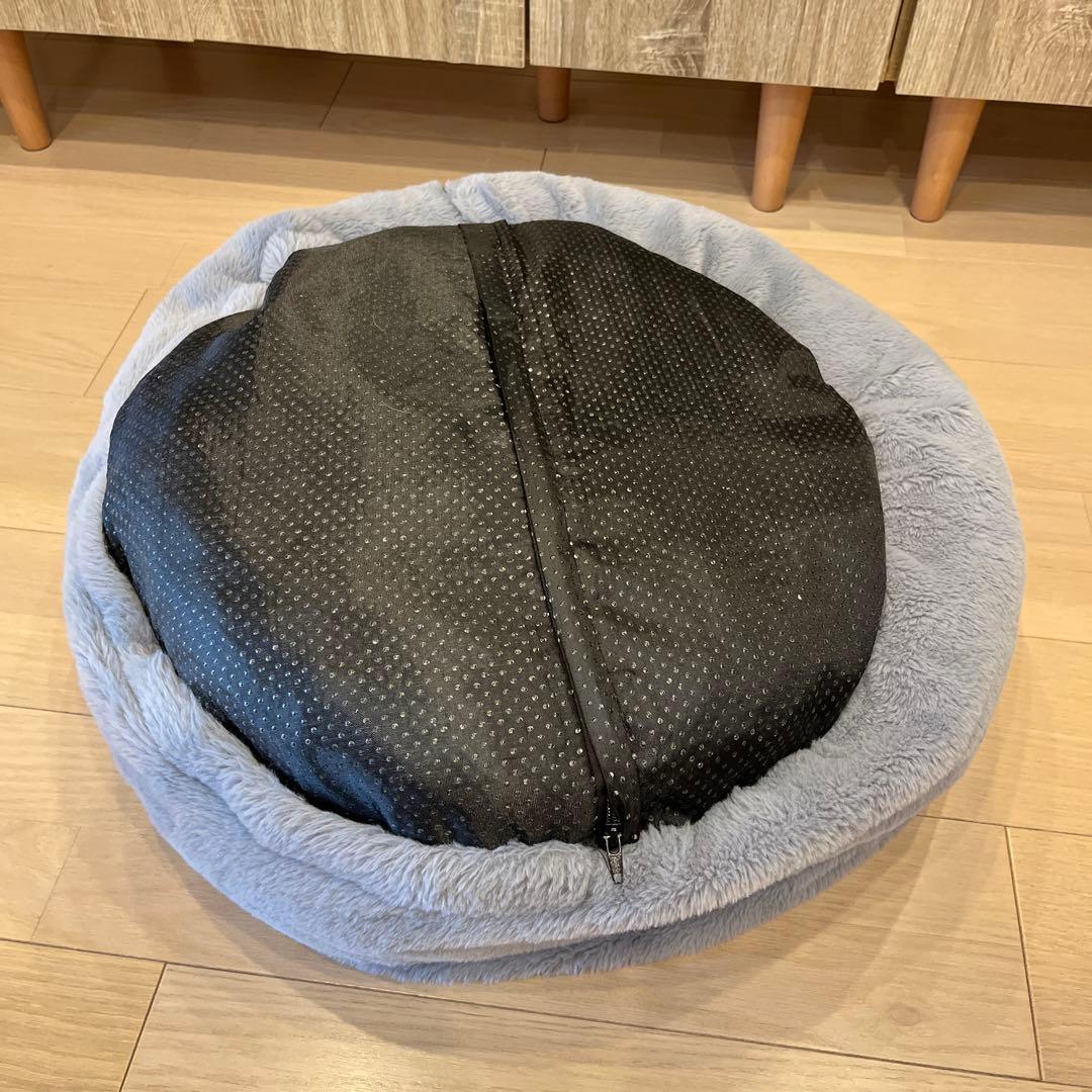 新品 未使用 犬 ベッド ペット マイラペット 犬用ベッド 洗い替えカバー付き