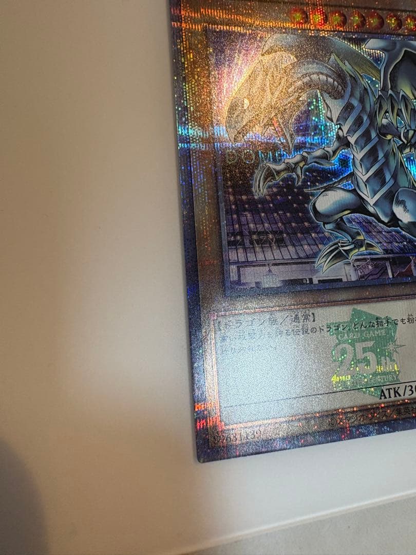 遊戯王 ブルーアイズ 青眼の白龍 25周年決闘者伝説　入場者特典