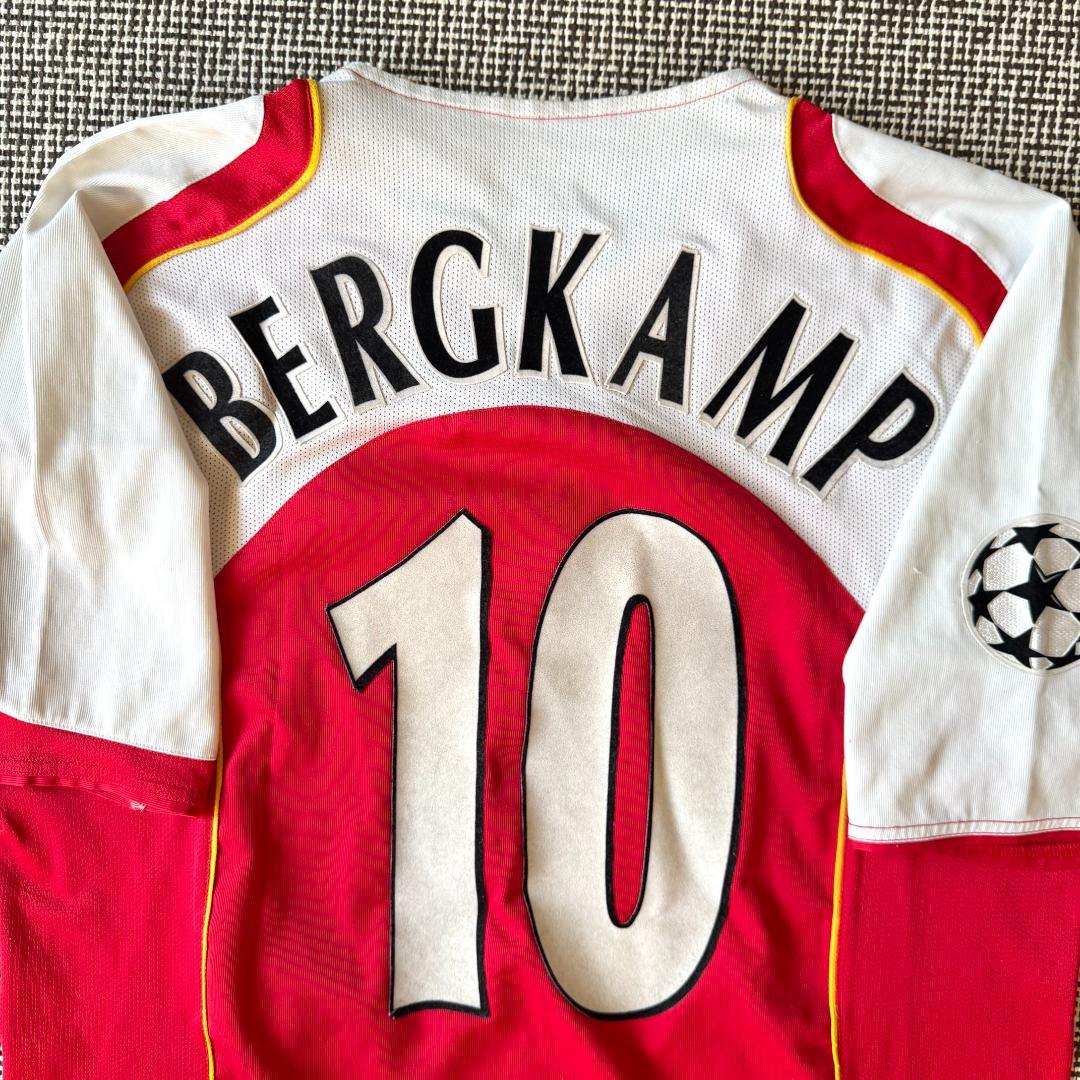【CL仕様・パッチ付き】デニス・ベルカンプ ＃１０ アーセナル ０４／０５（H）