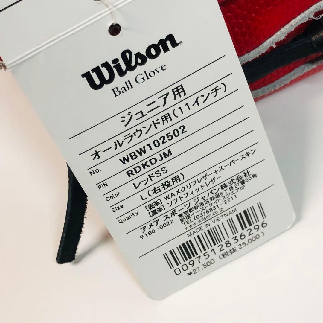 ウイルソン　少年軟式用グローブ　D-MAX　WBW102502　RDKDJM