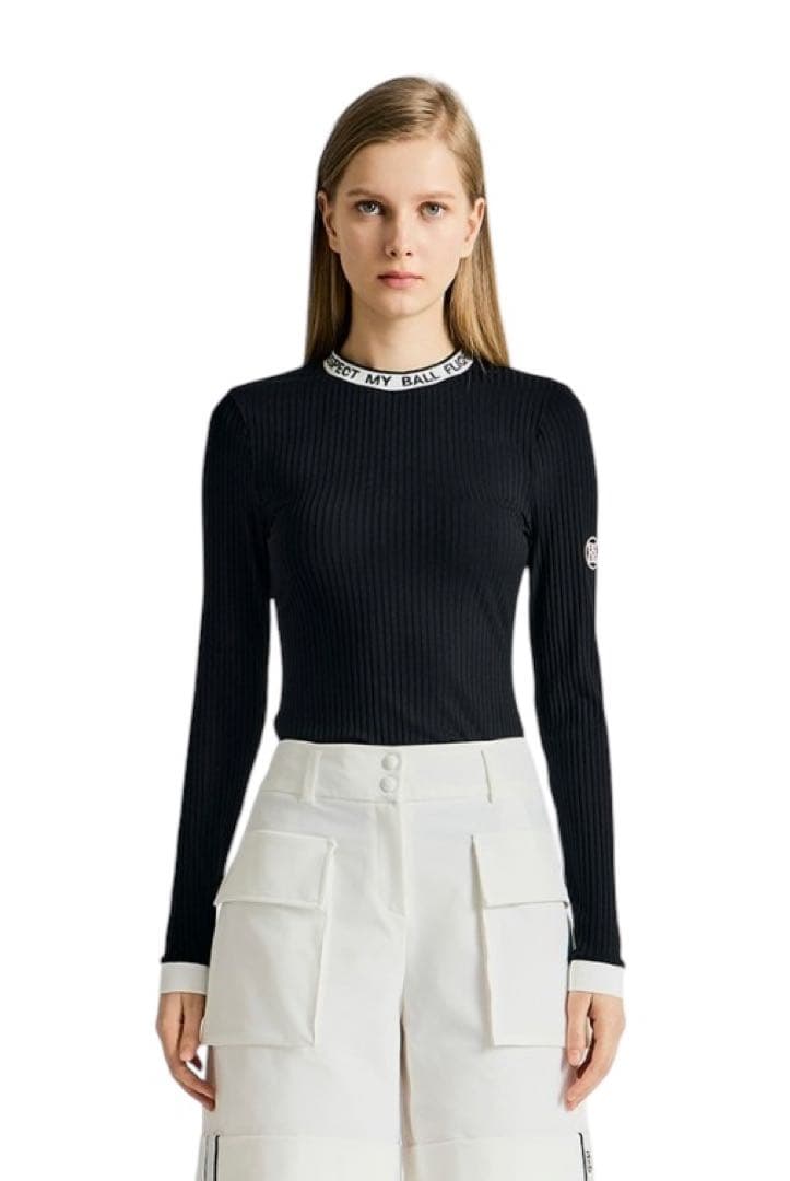 新品未使用☆新作☆G/FOREジーフォアレディースシャツ sizeSブラック