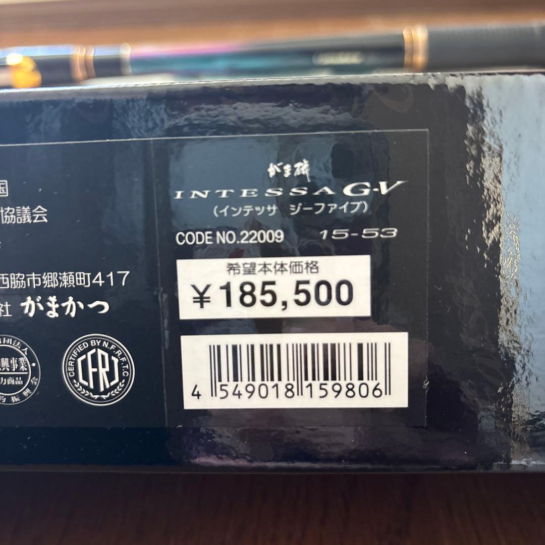 インテッサG-V 磯竿 15-53 ケース付き