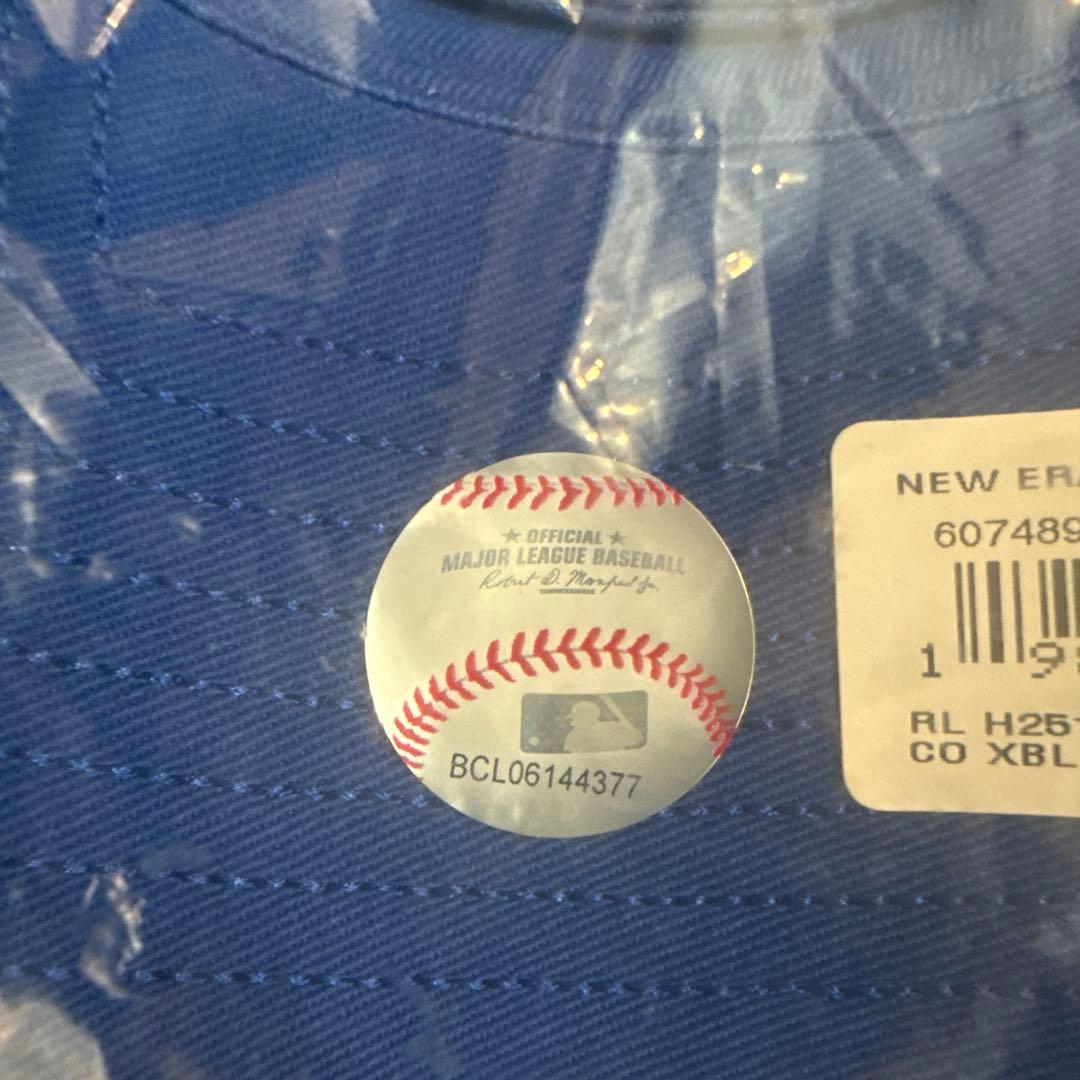 【新品未使用】NEWERAポロ ラルフローレンコラボ ドジャース ブルー