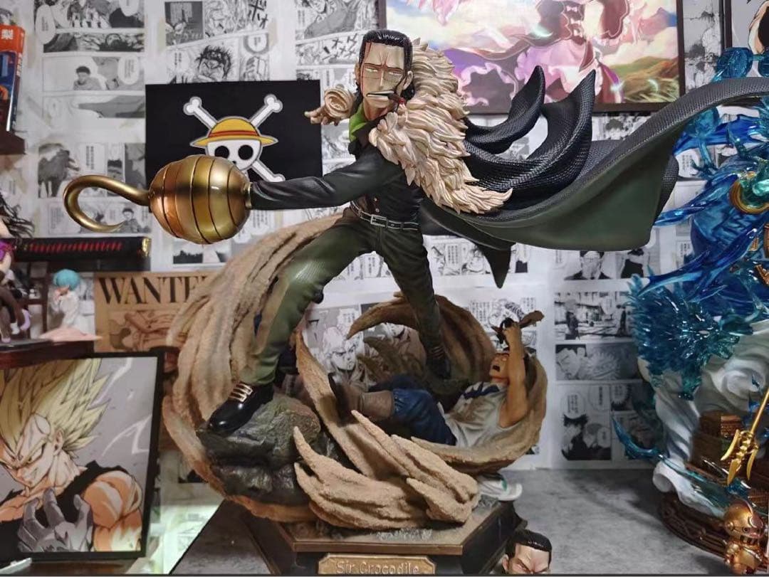 ワンピース サー·クロコダイル ガレージキット ガレキ スタチュー②①