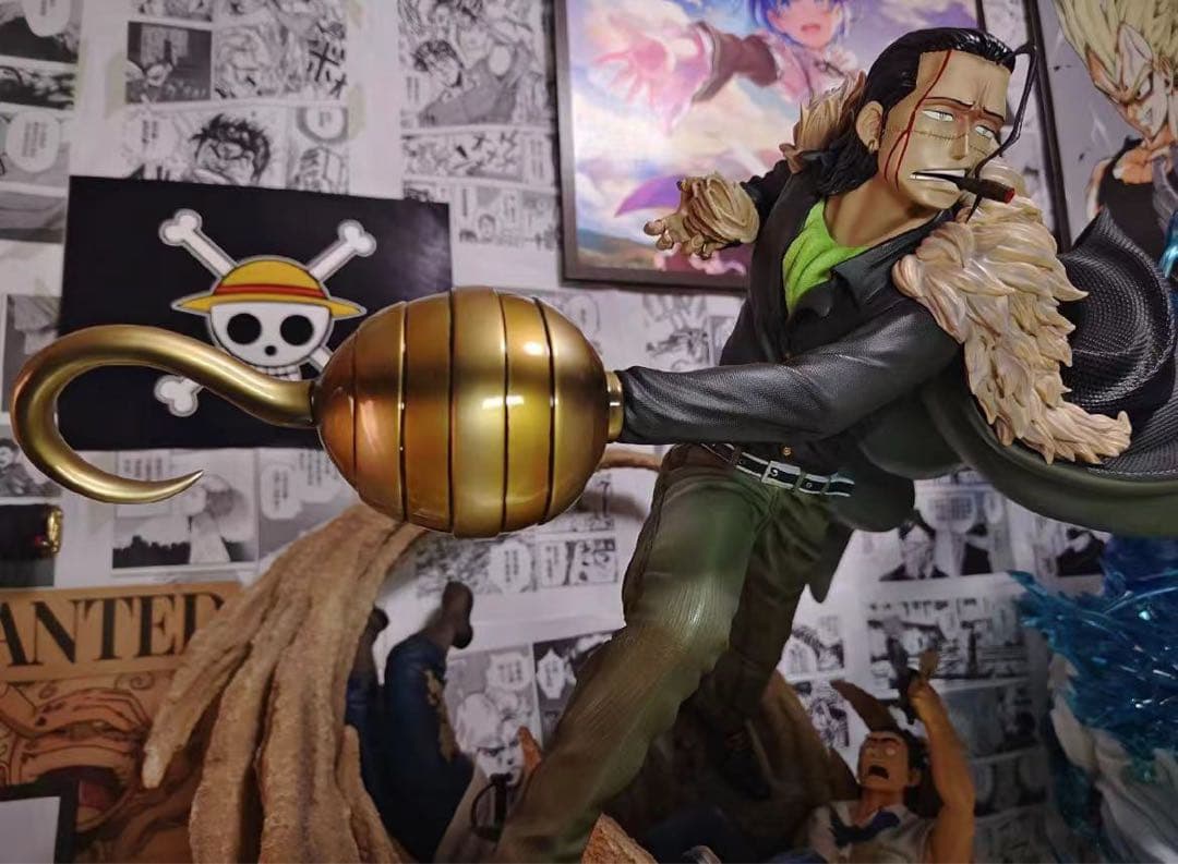 ワンピース サー·クロコダイル ガレージキット ガレキ スタチュー②①