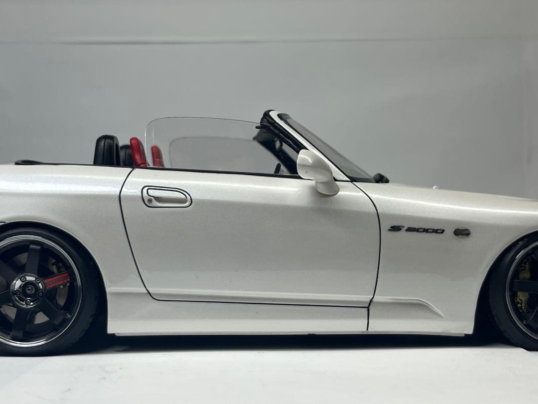 ignition model 1/18 ホンダ S2000 AP2 ホワイト 改