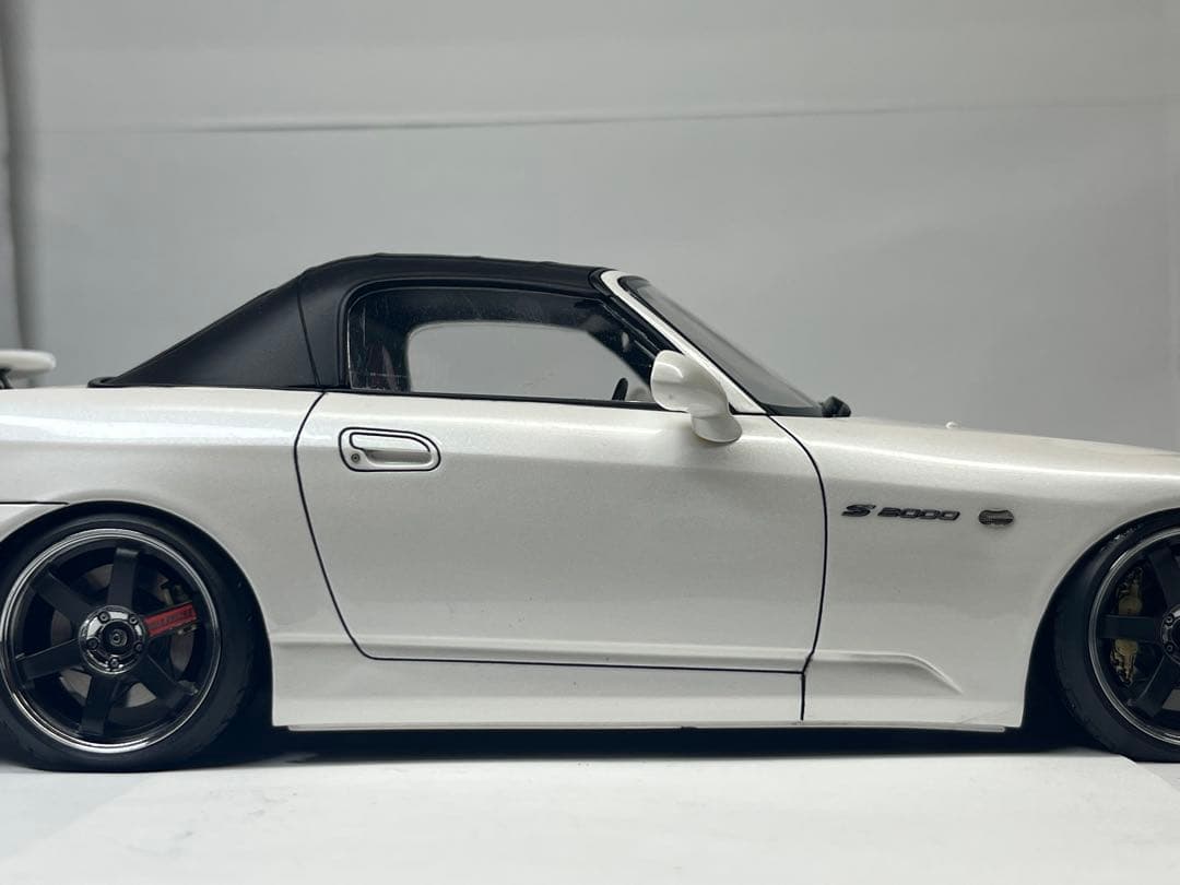 ignition model 1/18 ホンダ S2000 AP2 ホワイト 改