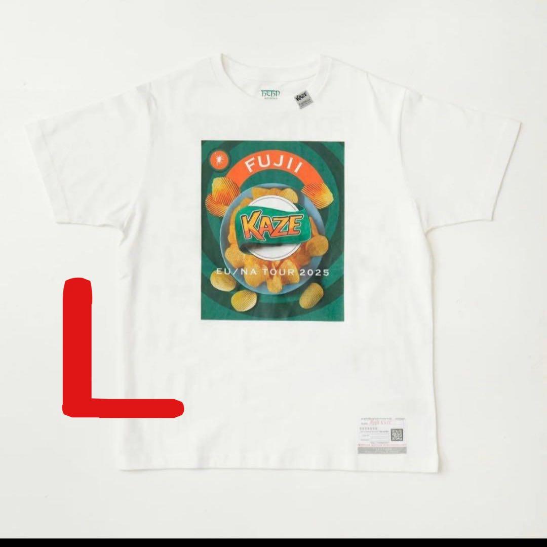 ポテチTシャツ (Salt) 藤井風　fujii kaze Lサイズ