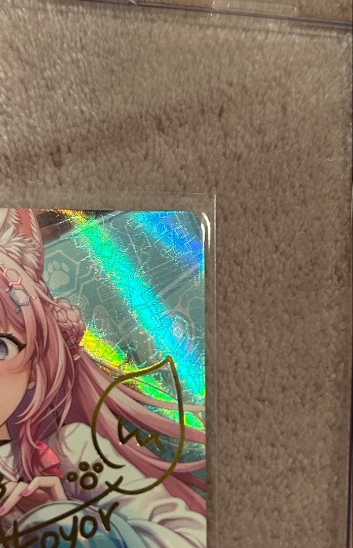 博衣こより sec箔押しサイン